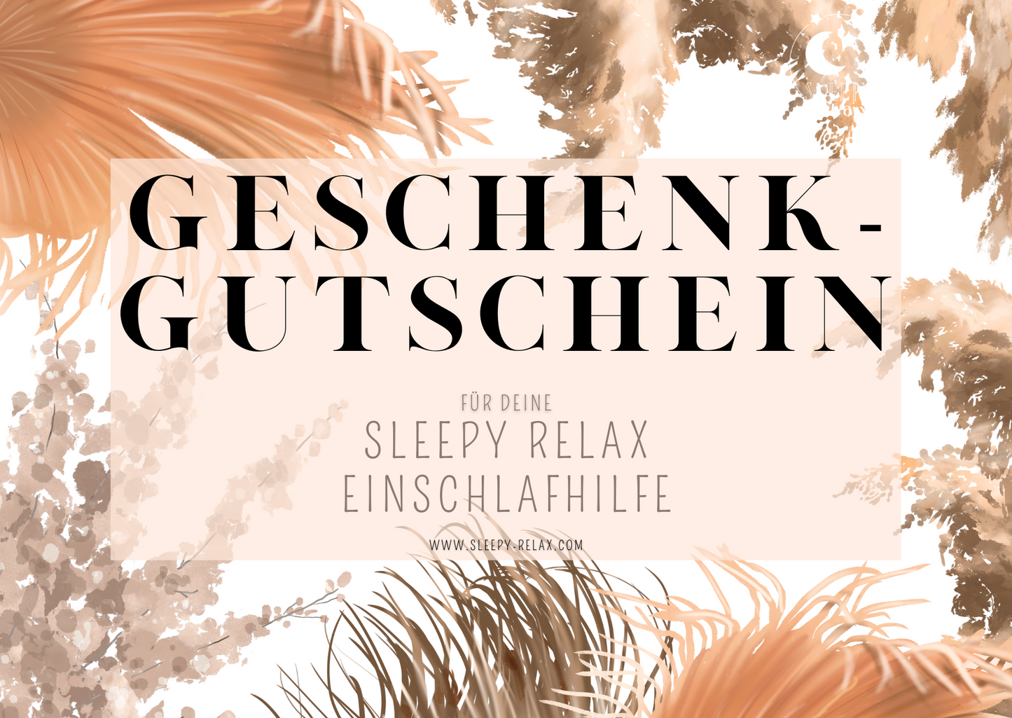 Mein Baby schläft nicht Geschenkgutschein Einschlafhilfe Sleepy Relax  Alternativen Text bearbeiten